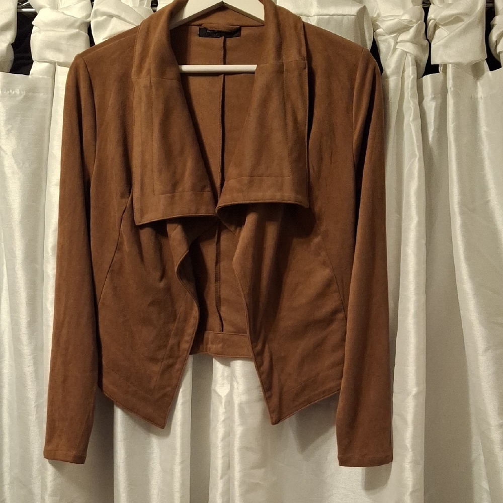 Romeo & Juliet Couture Tan Women's Jacket Small
